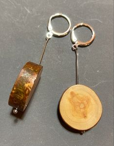 Pendientes colgantes con forma de gato de madera hechos a mano ecológicos más vendidos para aniversario cristiano-Moda directa de fábrica al por mayor - Product Image 3