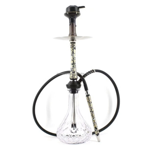Juego de Shisha Clásico de Madera al por Mayor, Shisha Premium con Botella de Cristal, Narguile Portátil para Fumar y Fiestas - Product Image 5
