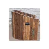 Ensemble de canapés-lits en bois recyclé élégant, confortable et durable, charme rustique, écologique, pour la maison, l'hôtel, les coins, les appartements