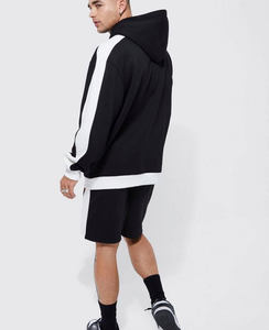 Traje deportivo para hombre, chándal de algodón transpirable para primavera y otoño, ropa deportiva informal para correr para jóvenes, moda al por mayor de fábrica - Product Image 2