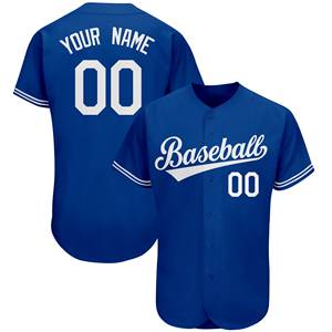 2025 personnalisé nom et numéro unisexe plein Botton chemises personnalisé Sublimation impression respirant entraînement Baseball Jersey - Product Image 2