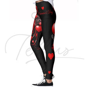 Leggings de Mujer con Estampado Transpirable y Cintura Alta Elástica de Última Moda con Función de Secado Rápido y Largo Completo - Product Image 4