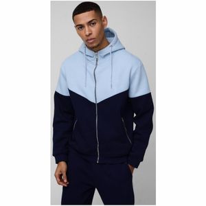 Streetwear personnalisé Survêtement Pantalon de survêtement évasé de haute qualité Sweat à capuche unisexe vierge et survêtement empilé Ensemble pour hommes - Product Image 3