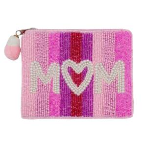 Colorful Seed Beads Embroidery <b>Small</b> Coin Purse Elegant Beaded Coin Pouch Handmade Gift <b>Wallet</b> - Product Image 4