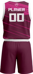Nouveau modèle de maillot de basket-ball fabriqué au Pakistan, maillot d'équipe et short de sublimation, couleur personnalisée, uniforme de basket-ball - Product Image 4