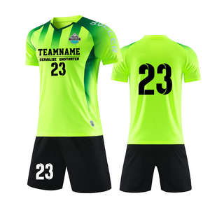 Vente en gros uniforme de maillot de football personnalisé maillot d'entraînement de sublimation respirant ensemble complet d'équipe vêtements de football personnalisables - Product Image 1