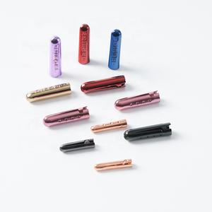 YHG สลักโลโก้ได้ตามต้องการตัวล็อกแบบสังกะสีโลหะผสมทองเหลืองชื่อโลหะสีทองมีสปริงล็อกสำหรับกางเกงเสื้อกันหนาว - Product Image 2