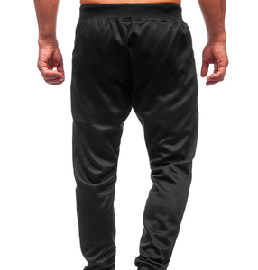 Pantalons de jogging tendance pour hommes en molleton uni avec taille élastique, cordon de serrage, motif 3D, tissu de leggings pour l'automne et l'hiver - Product Image 6