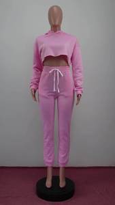 Chándal con capucha de invierno para hombre, chándal con pantalones de chándal y sudaderas, logotipo personalizado, diseño sólido, 100% algodón - Product Image 5