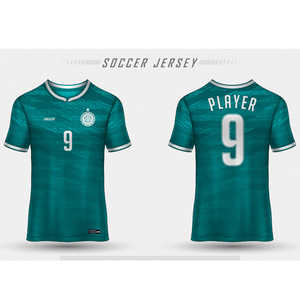 Combinaison d'entraînement de jeu à manches courtes respirante de vêtements de football d'usine personnalisée maillot OEM pour garçons et hommes combinaison de football - Product Image 5