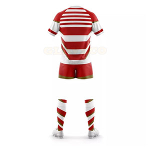 Uniformes de Rugby Más Vendidos con MOQ Bajo - Duraderos, 100% Poliéster, Colores y Tallas Personalizadas, Unisex para Adultos, Secado Rápido, Transpirables, Privados - Product Image 3