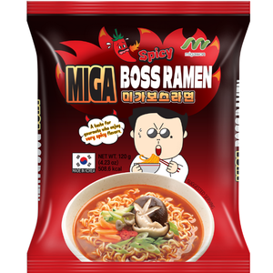 บะหมี่กึ่งสำเร็จรูปรสเผ็ดเกาหลี มิกาวอน บอส สำหรับแก้แฮงค์ เก็บแห้งได้ 12 เดือน (40 ซอง/กล่อง) - Product Image 1