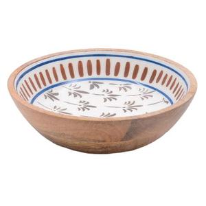 Ensaladera Grande de Madera de Acacia, Tazón de Madera Seguro para Alimentos para Servir en la Cocina, para Servir Aperitivos, Frutas y Ensaladas, Diseño Duradero - Product Image 2