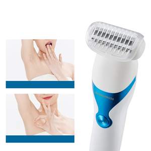 Afeitadora Eléctrica Femenina Inalámbrica, Diseño Húmedo/Seco, para el Cuerpo, Axilas, Piernas, Resistente al Agua, para el Área del Bikini, IPX7 - Product Image 1