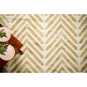 Tapis en jute réversible tissé à la main anti-dérapant moderne de qualité supérieure pour un usage domestique dans le salon chambre cuisine extérieure - Product Image 3