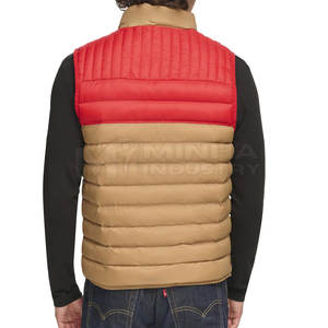 Venta al por mayor de ropa de moda Hombres Puffer Chaleco de invierno Personalizado Usted Propio Diseño Hombres Puffer Chaleco de invierno - Product Image 4