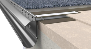 Renoplast ®   Perfil de aluminio para aleros K20R, acabados para terrazas y balcones, suelos de resina, sistemas de drenaje - Product Image 2