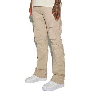 All'ingrosso basso MOQ uomini <span class=keywords><strong>Beige</strong></span> cotone materiale impilato <span class=keywords><strong>pantaloni</strong></span> <span class=keywords><strong>Cargo</strong></span> per la vendita a basso costo uomini traspirante <span class=keywords><strong>pantaloni</strong></span> <span class=keywords><strong>Cargo</strong></span> - Product Image 1