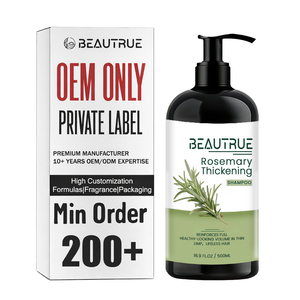 <span class=keywords><strong>Shampoo</strong></span> all'Olio di Rosmarino Vegano e Biologico OEM, <span class=keywords><strong>Rinforza</strong></span> Densità, Forza e Lucentezza, Trattamento per la Crescita del Cuoio Capelluto - Product Image 3