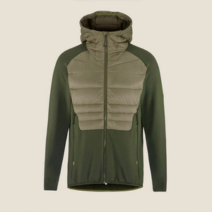 Chaqueta Acolchada de Invierno con Contraste de Color Personalizado, Chaqueta Casual de Pongee, Chaqueta Softshell para Hombre - Product Image 1