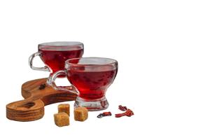 Flores de hibisco secas crudas naturales para té de hierbas y jugos refrescantes - Product Image 3