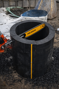 Scie à chaîne électrique industrielle 6 kW HF pour la découpe de HDPE et de plastique - Product Image 3