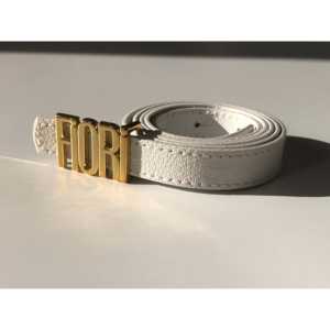 เข็มขัดโลหะผสมบางพิมพ์ลายฟิออรีสำหรับผู้หญิง - Product Image 2