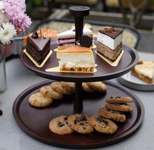 Soporte para Tartas de Madera Natural de Primera Calidad, Estilo Moderno, Bandeja para Tartas y Pasteles, Decoración para Té, Soporte para Cupcakes al Mejor Precio - Product Image 5