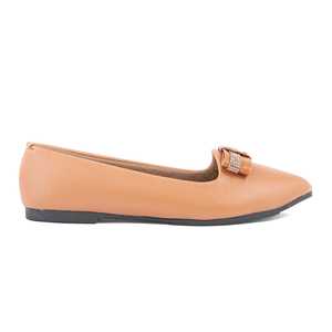 WN1083 Pompes moutarde Appartements confortables - Product Image 4