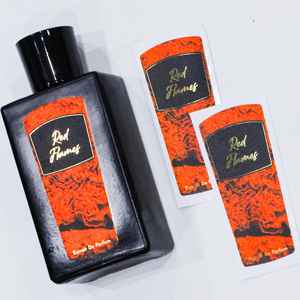 Étiquettes de parfum en PVC métallisé chromé doré de qualité supérieure autocollant shampooing personnalisable réutilisable durable étanche et écologique - Product Image 5