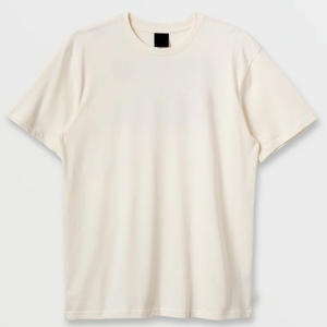 Camisetas extragrandes de algodón personalizadas para hombre con bordado de logotipo estampado y soluciones de marca de verano - Product Image 1