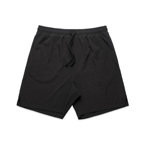 Nouveau design OEM Short de sport actif gris pour entraînement extensible dans les 4 sens Short pour homme - Product Image 1