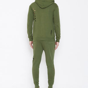 Concevez votre propre survêtement d'hiver pour homme de haute qualité, survêtement pour homme de style nouveau, quantité en vrac, fermeture éclair, survêtement pour homme délavé - Product Image 3