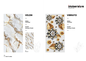 Carreaux de marbre en porcelaine émaillée mate 600x1200 mm, élégants et modernes, pour sol et mur, imperméables et résistants aux taches - Product Image 2