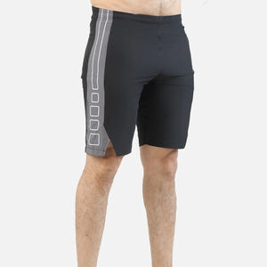 Pantalones Cortos Deportivos de Poliéster Personalizados de Secado Rápido para Hombre con Bolsillo con Cremallera en Color Sólido - Product Image 6
