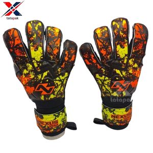 Gants de gardien de but de football en cuir unisexe pour adultes, fabriqués sur mesure par le fabricant direct, imperméables, avec fermeture à boucle et crochet réglable - Product Image 4