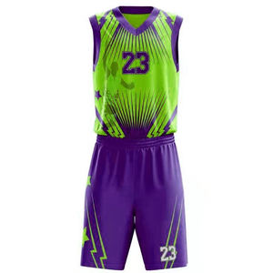 Maillot de basket-ball de haute qualité 2026, uniforme d'entraînement tendance, presse à chaud, pour toute l'équipe, service OEM et ODM, fabriqué au Pakistan - Product Image 3