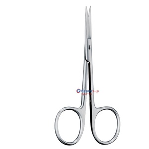 เครื่องมือผ่าตัดประเภทกรรไกรสเตนเลสแบบแมนนวลพร้อมคลิปแหล่งจ่ายไฟด้วยมือม่านตา - Product Image 1