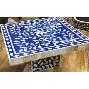 Fabrication indienne artisanale nacre incrustation gâteau support pour gâteaux de mariage ou anniversaires utilisation disponible à bon prix - Product Image 3