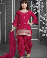 Presentando la Nueva Colección de Trajes Kurta/Kurti Listos para Usar para Fiestas Infantiles de Niñas