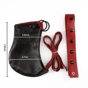 Jockstrap en cuir pour homme à prix de gros raisonnable, fabriqué avec du cuir extérieur respirant et durable - Product Image 2