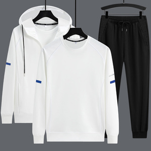 เสื้อกันหนาวกันลมไซส์ใหญ่เสื้อกันหนาวมีฮู้ดสำหรับใส่เล่นกีฬาสบายๆเป็นมิตรกับสิ่งแวดล้อม - Product Image 1