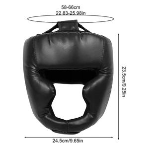 Protector de Cabeza de Boxeo Personalizado de Alta Calidad, Material PU 2025, Transpirable, Impermeable, Diseño Modular, Color y Logotipo Personalizables - Product Image 6