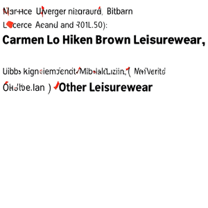 Carmen Lo Hiker Brown Ropa de Ocio para Adultos Unisex Transpirable y Ligera - Product Image 3