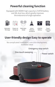 New Vacuum Floor <b>Sweeping</b> Reeman Autonomous Monster Sweeper Commercial Cleaning <b>Robot</b> Machine Industrial Scrubber AMR Navigation - Product Image 4