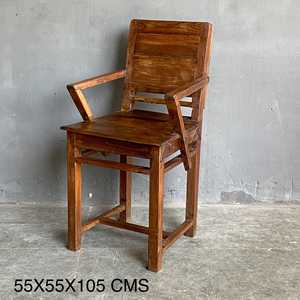 Handmade Old <b>Teak</b> Wood <b>Chair</b> Rustic Design Style - Product Image 5