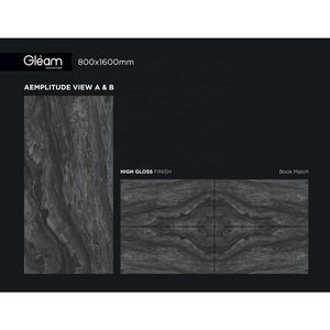 Virginia Panda 32x64 inch Full Body Porcelain Tiles for Modern Room Floors - Product Image 3