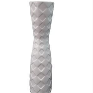 Indian Manufacturer's High Quality Luxury Fiberglass Flower Vase Premium Quality for Floor and Shopping Mall Decorative Use - Product Image 1