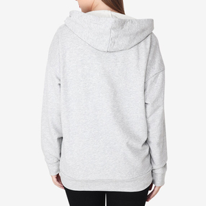 Sweat à capuche pour femme en polaire polyester/coton de haute qualité, respirant, imprimé, avec logo frontal, doublé, manches longues, doux, décontracté, pour l'hiver et le quotidien - Product Image 2