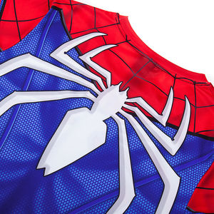 Factory Made Trending High Quality BJJ Custom Digital Printed Rashguards Men Sublimated Custom <b>Spiderman</b> Print Rash Guards - Product Image 6